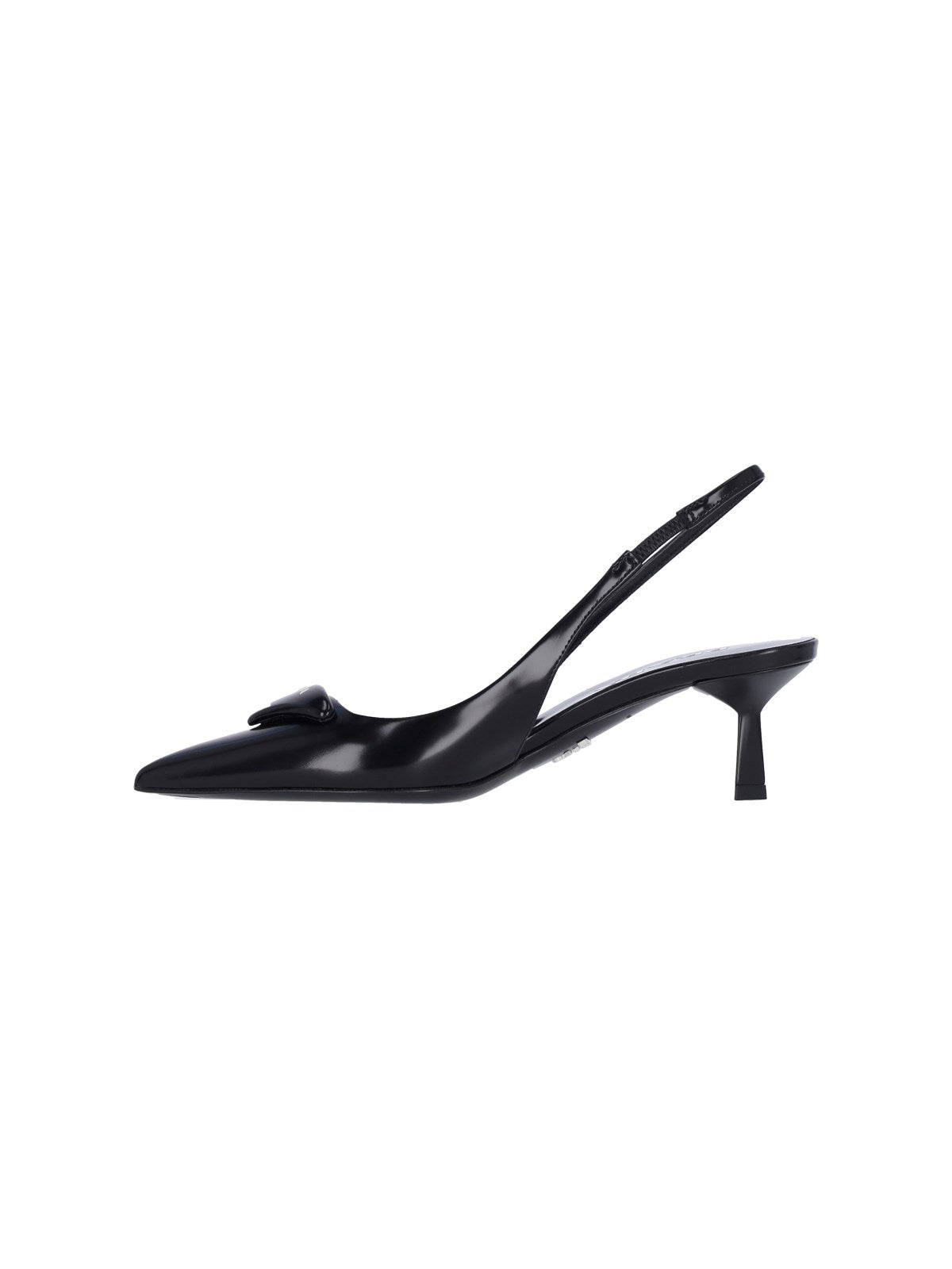 PRADA patent leather slingback pumps