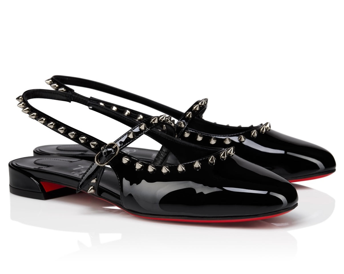 Christian Louboutin Jane Spikes Flats