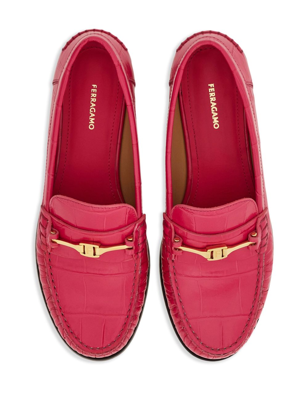 Ferragamo F Buckle Loafers