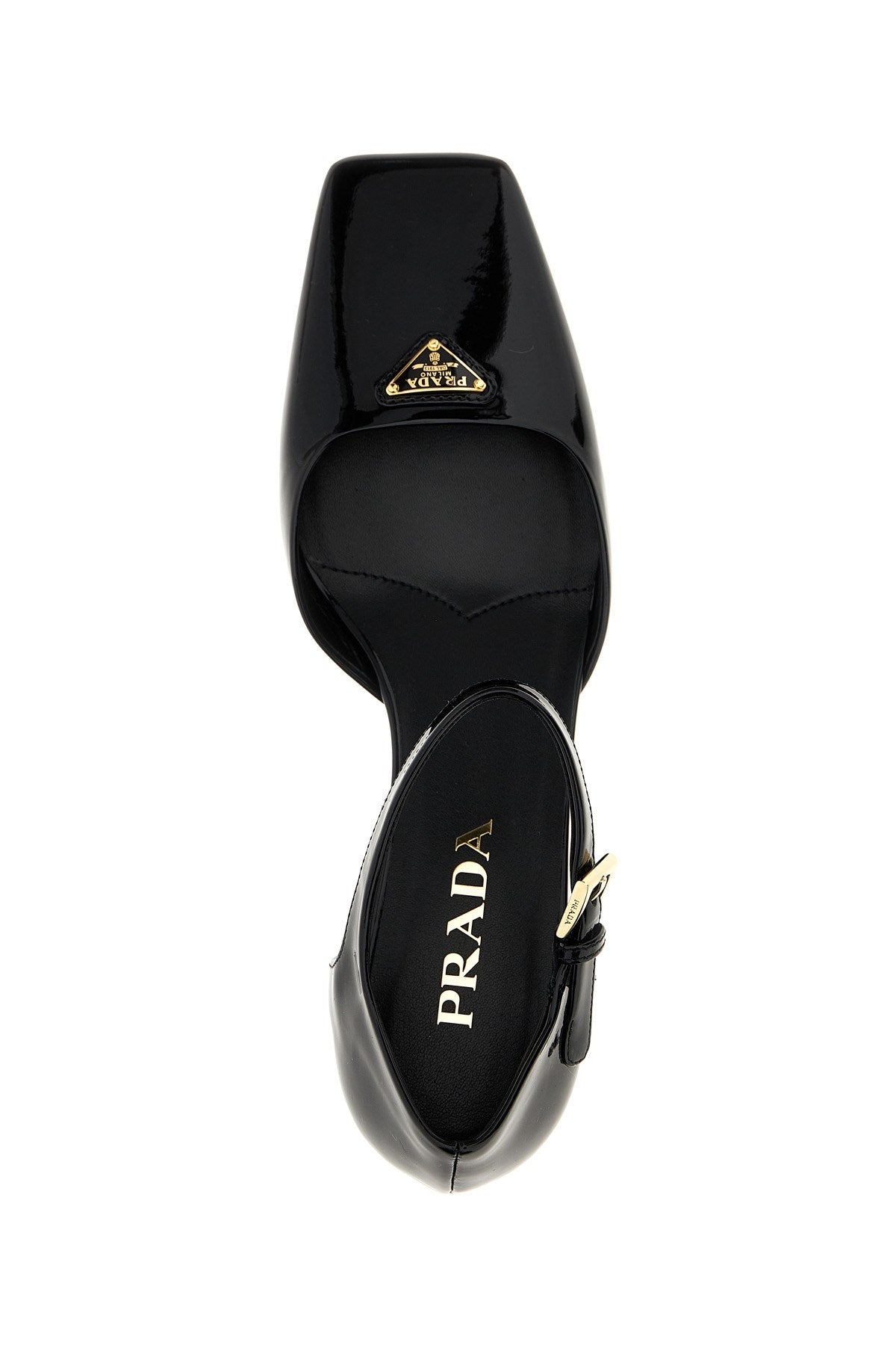 PRADA PATENT LEATHER PUMPS