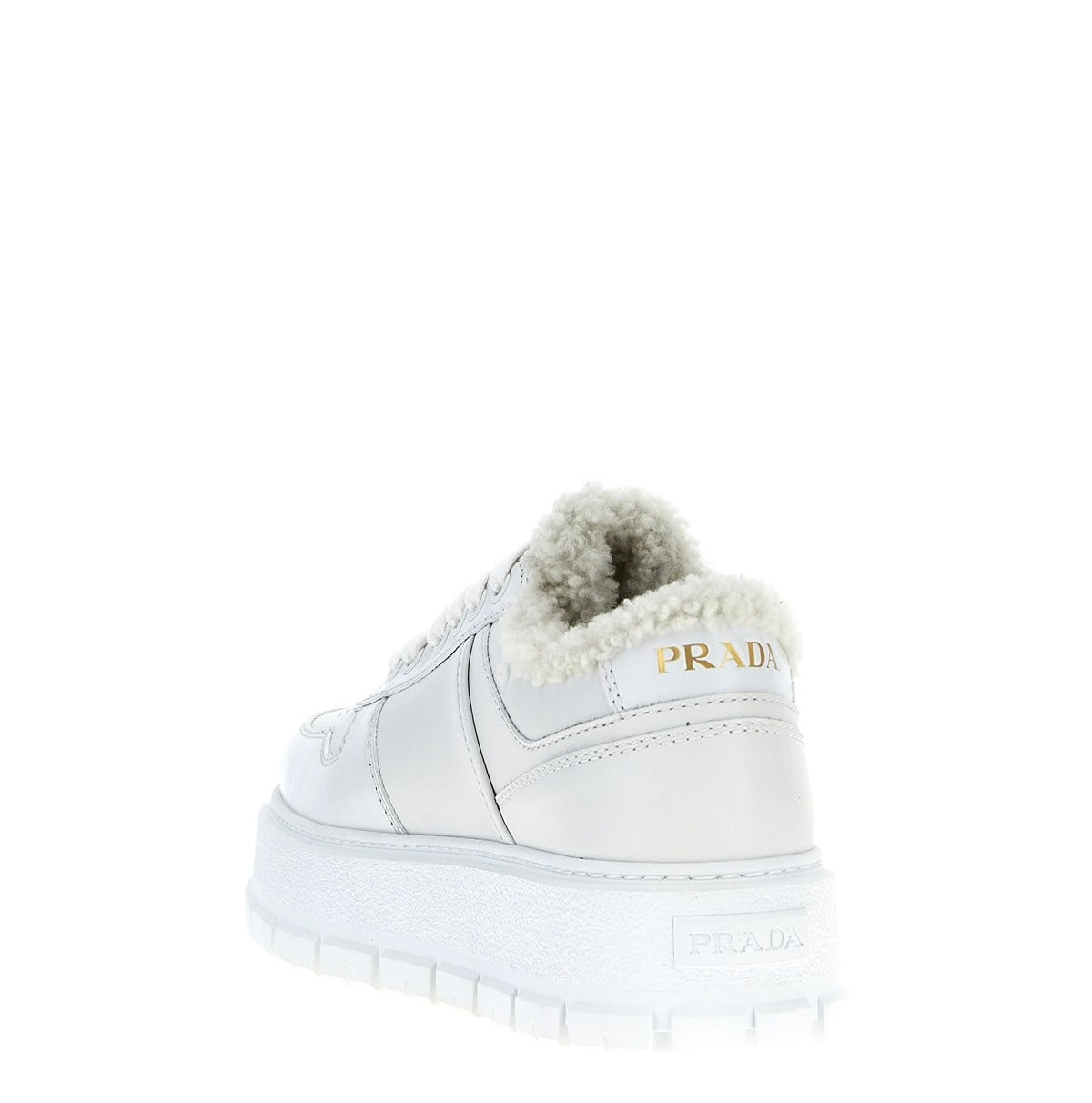 PRADA LEATHER SNEAKERS