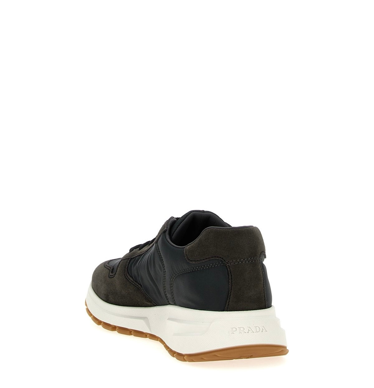 PRADA PRAX 01 DELAVE SUEDE AND RE-NYLON SNEAKERS