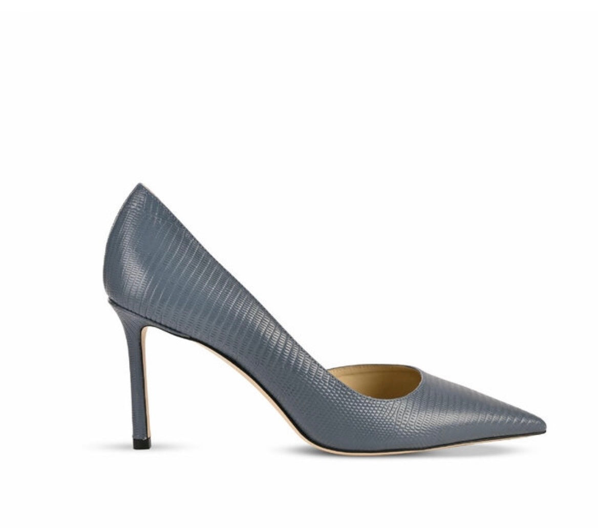 Jimmy Choo Lilith Lizard Print 85 Pumps