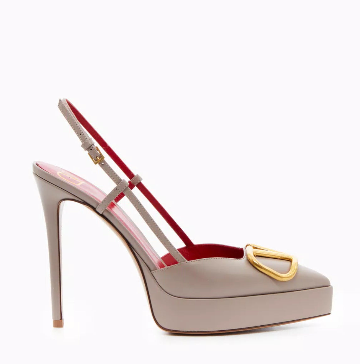 Valentino V-Logo Signature Slingback Platform