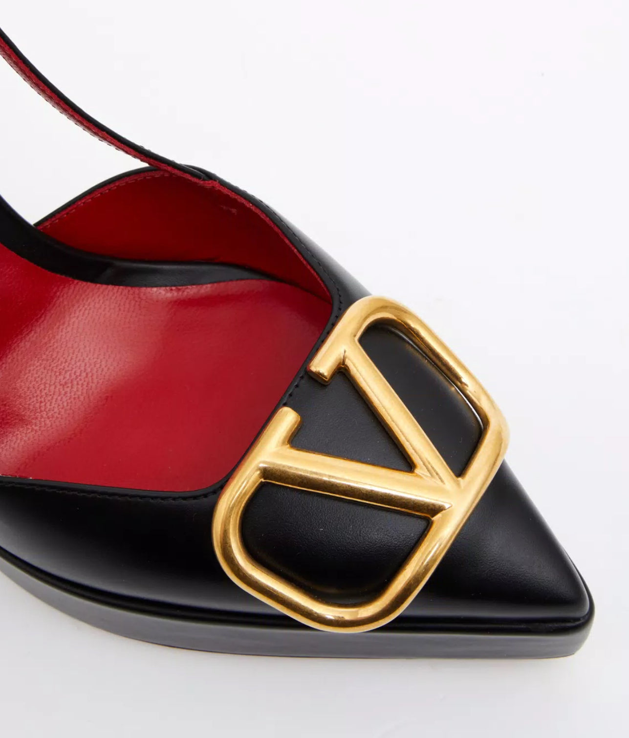 Valentino V-Logo Signature Slingback Platform Pump