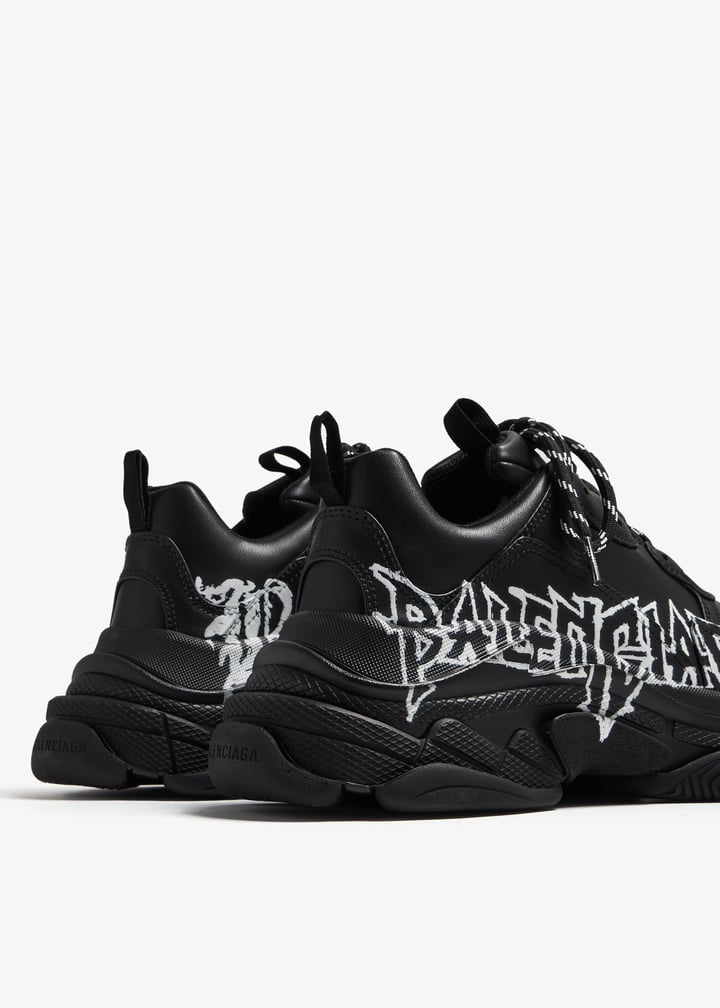 Balenciaga Triple S DIY Metal Sneakers