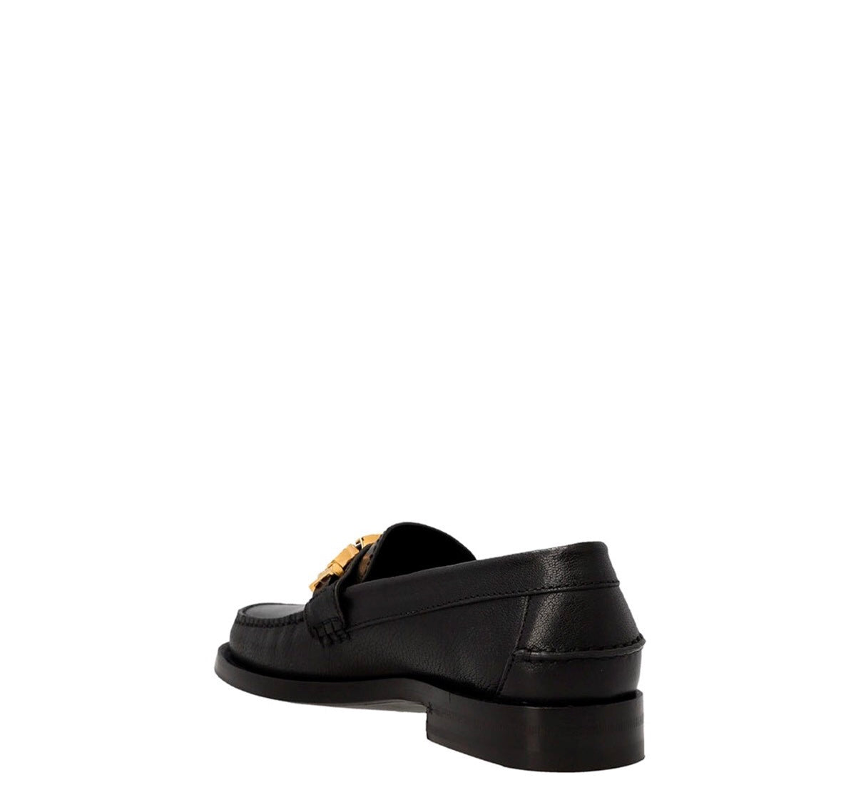 GUCCI BLACK LEATHER LOAFERS