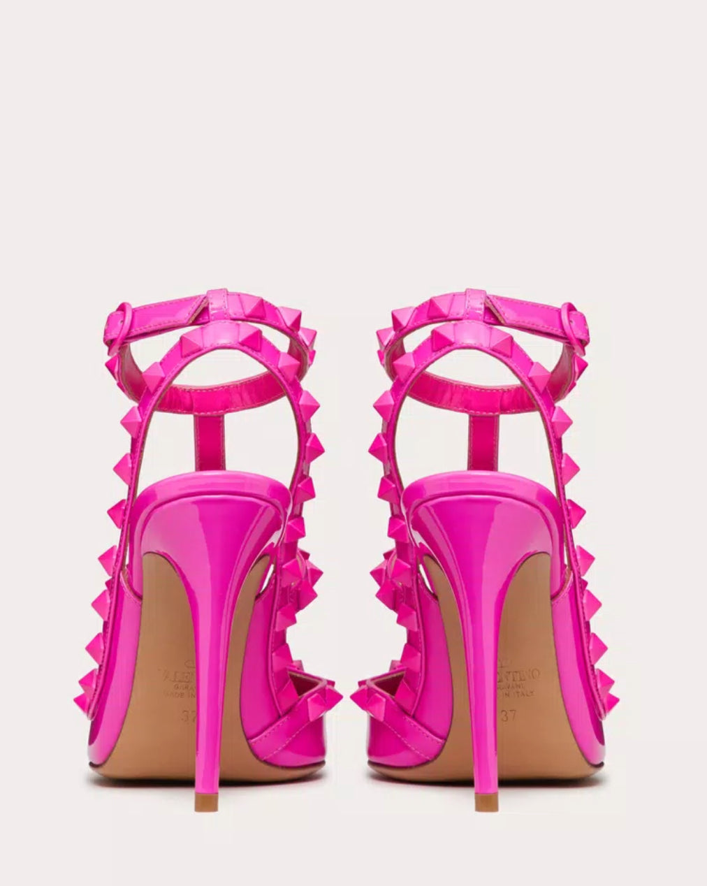 Valentino Rockstud Ankle Strap Pump