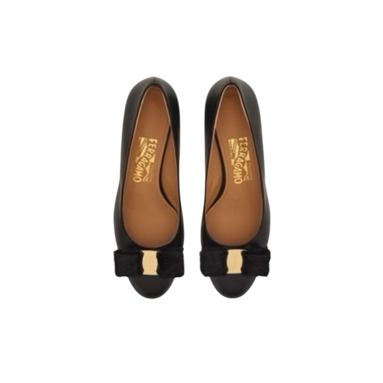 Ferragamo Vara Fur Scarpa