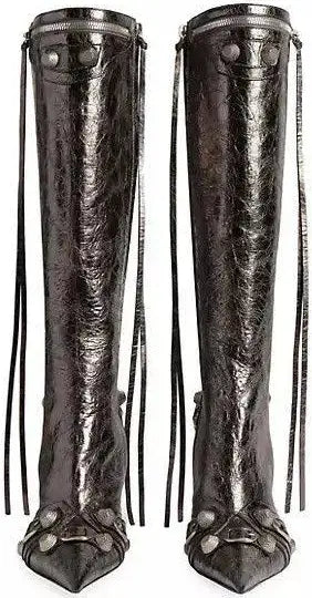 Balenciaga Metallized 90mm Boots
