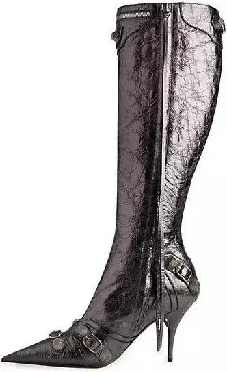 Balenciaga Metallized 90mm Boots