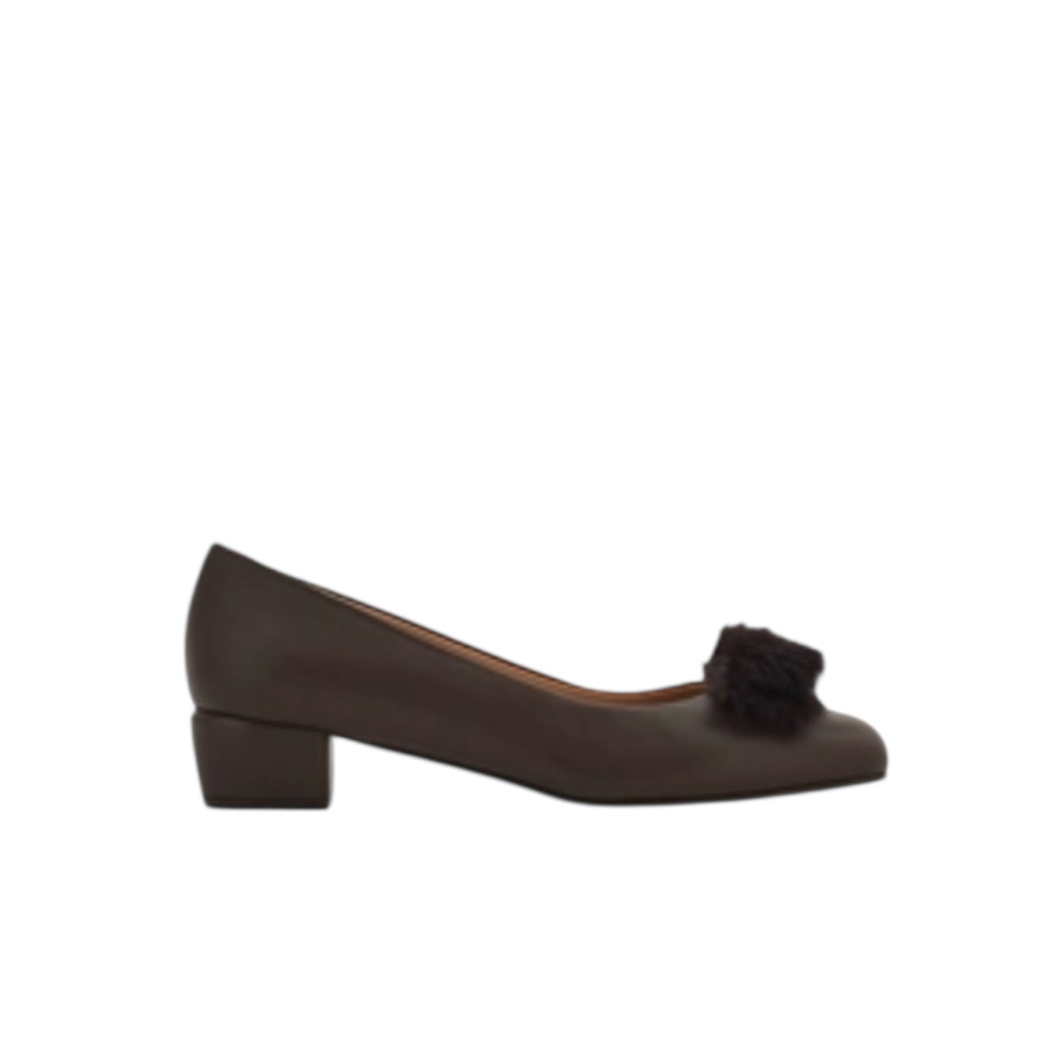 Ferragamo Vara Fur Scarpa