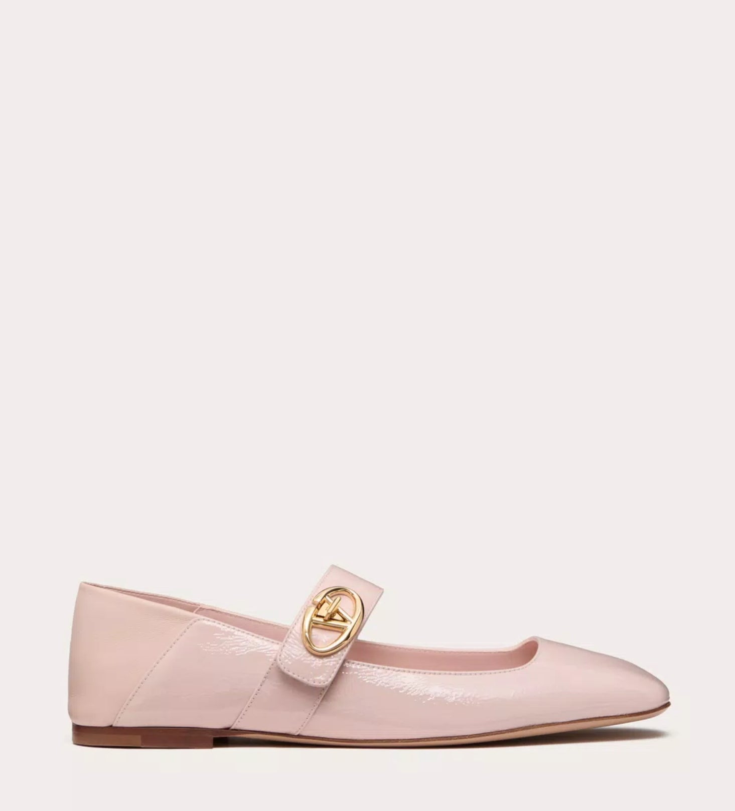 Valentino Mary Jane V-Logo Ballerina Flat