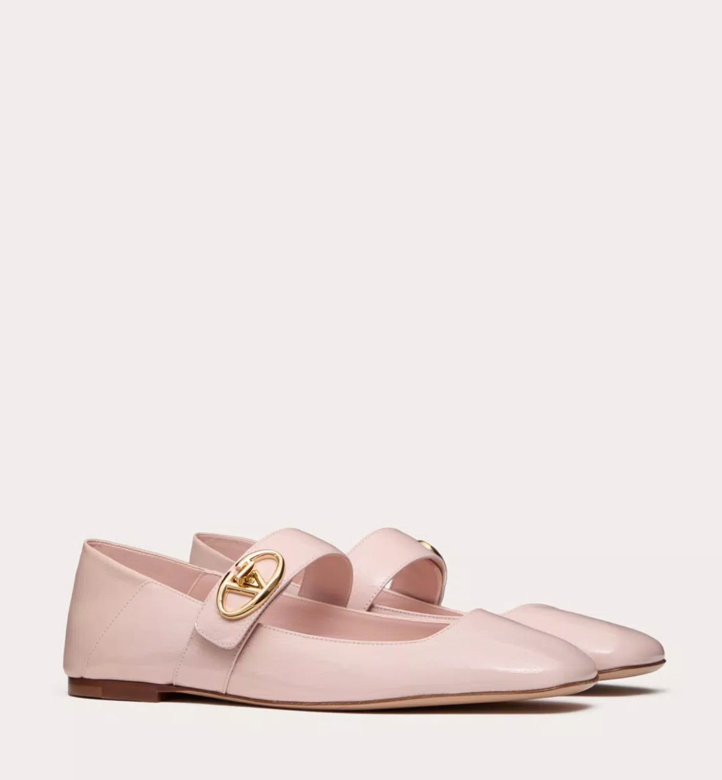 Valentino Mary Jane V-Logo Ballerina Flat