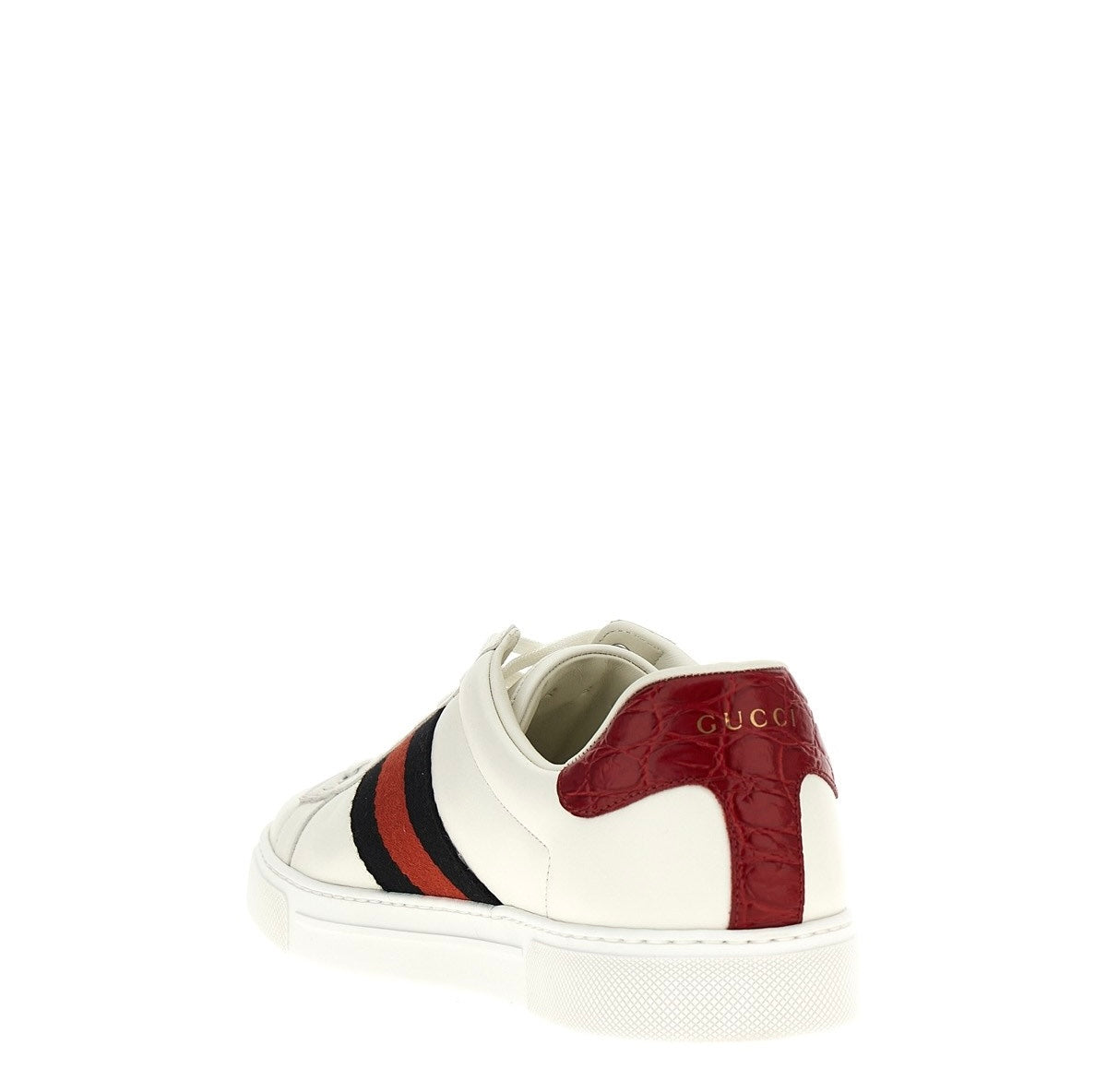 GUCCI ACE LEATHER SNEAKERS