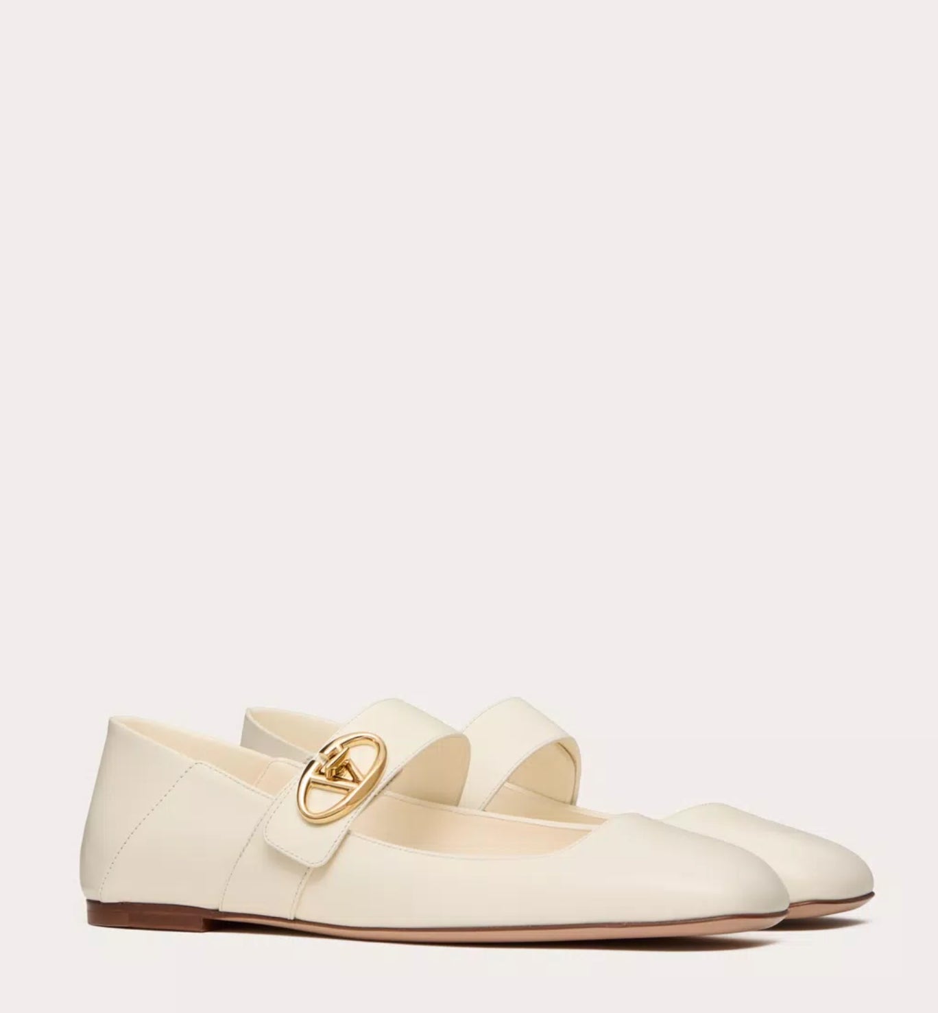 Valentino Mary Jane V-Logo Ballerina Flat