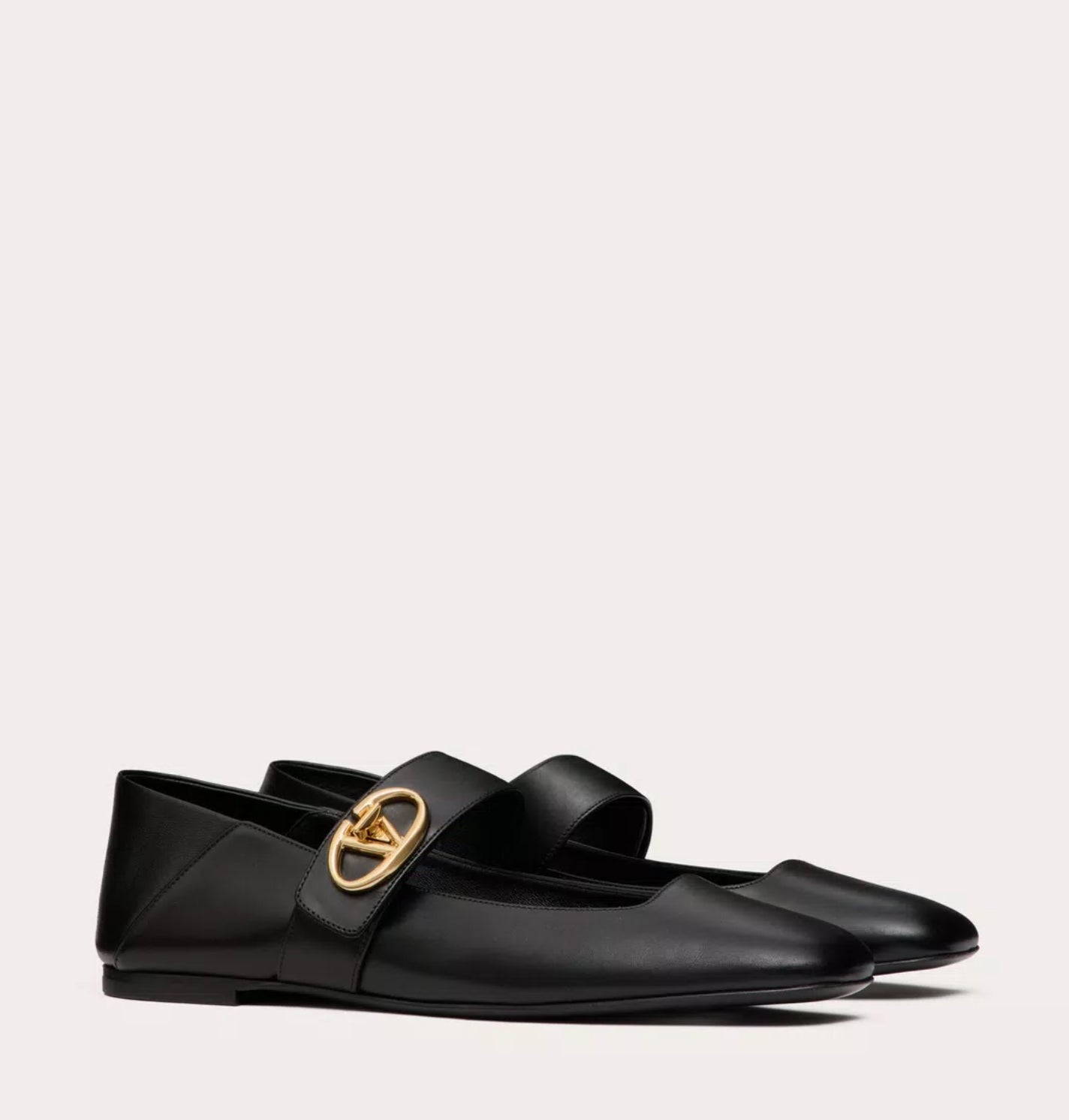 Valentino Mary Jane V-Logo Ballerina Flat