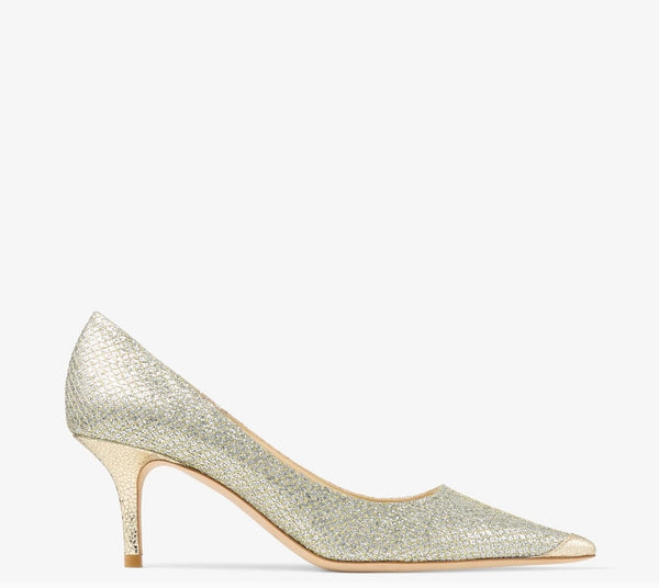 Jimmy Choo Aurora Glitter Pumps