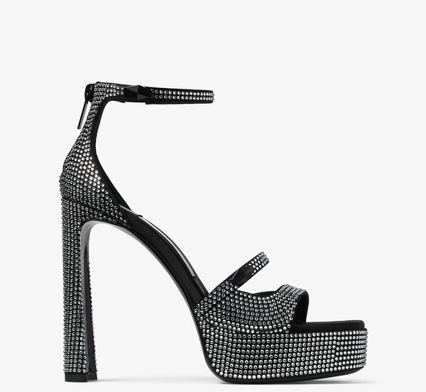 Jimmy Choo Clarissa Crystal Platforms