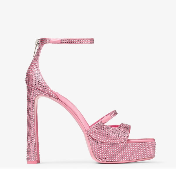 Jimmy Choo Clarissa Crystal Platforms