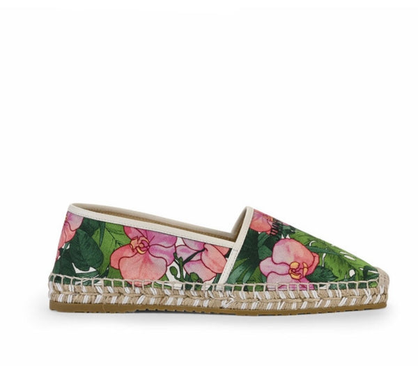 Jimmy Choo Dru Floral Espadrille Flats
