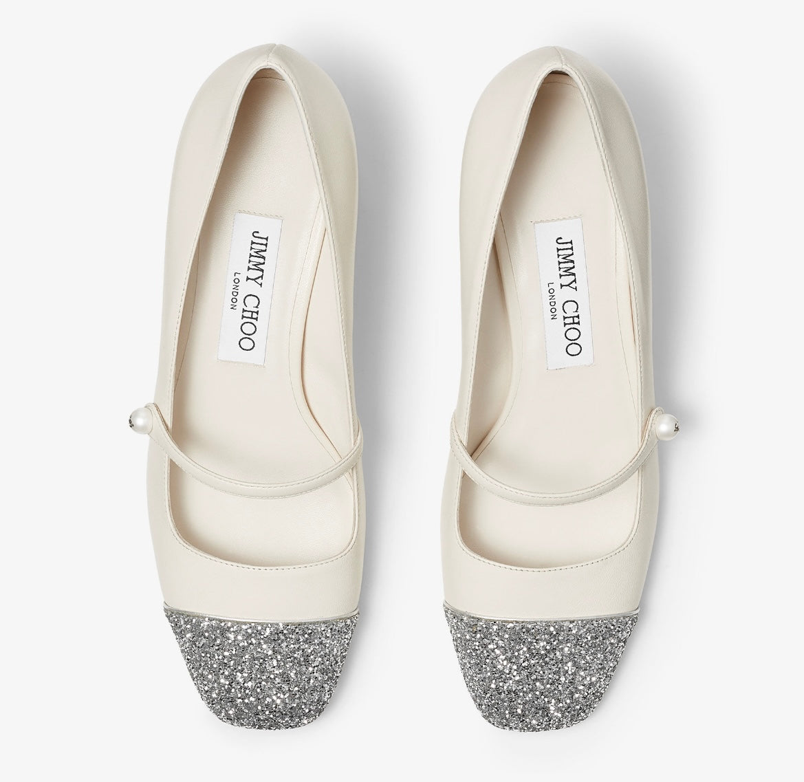 Jimmy Choo Elisa Glitter Pumps