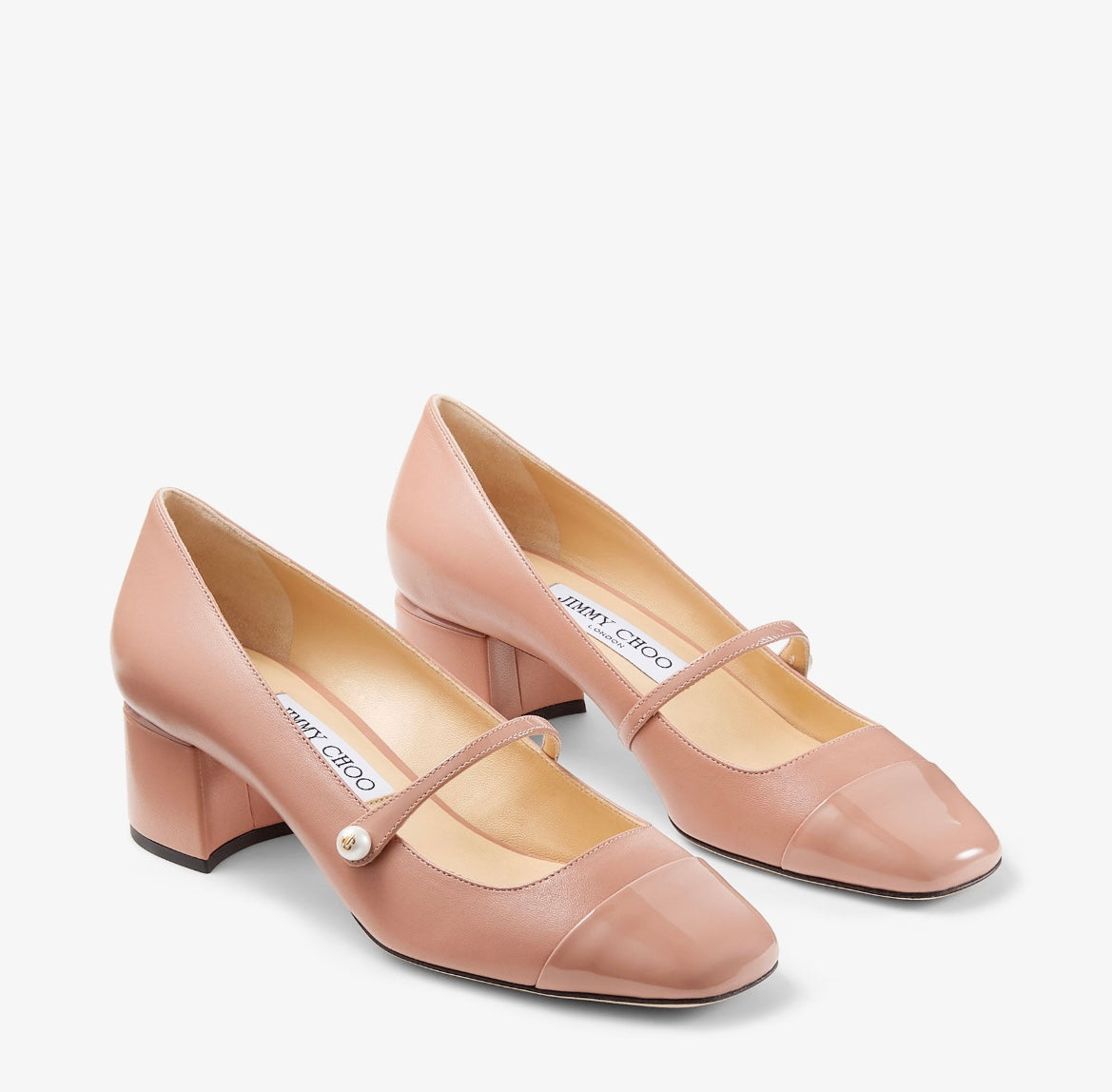 Jimmy Choo Elisa Leather Pumps
