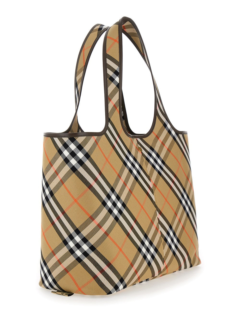 Burberry Medium Check Tote