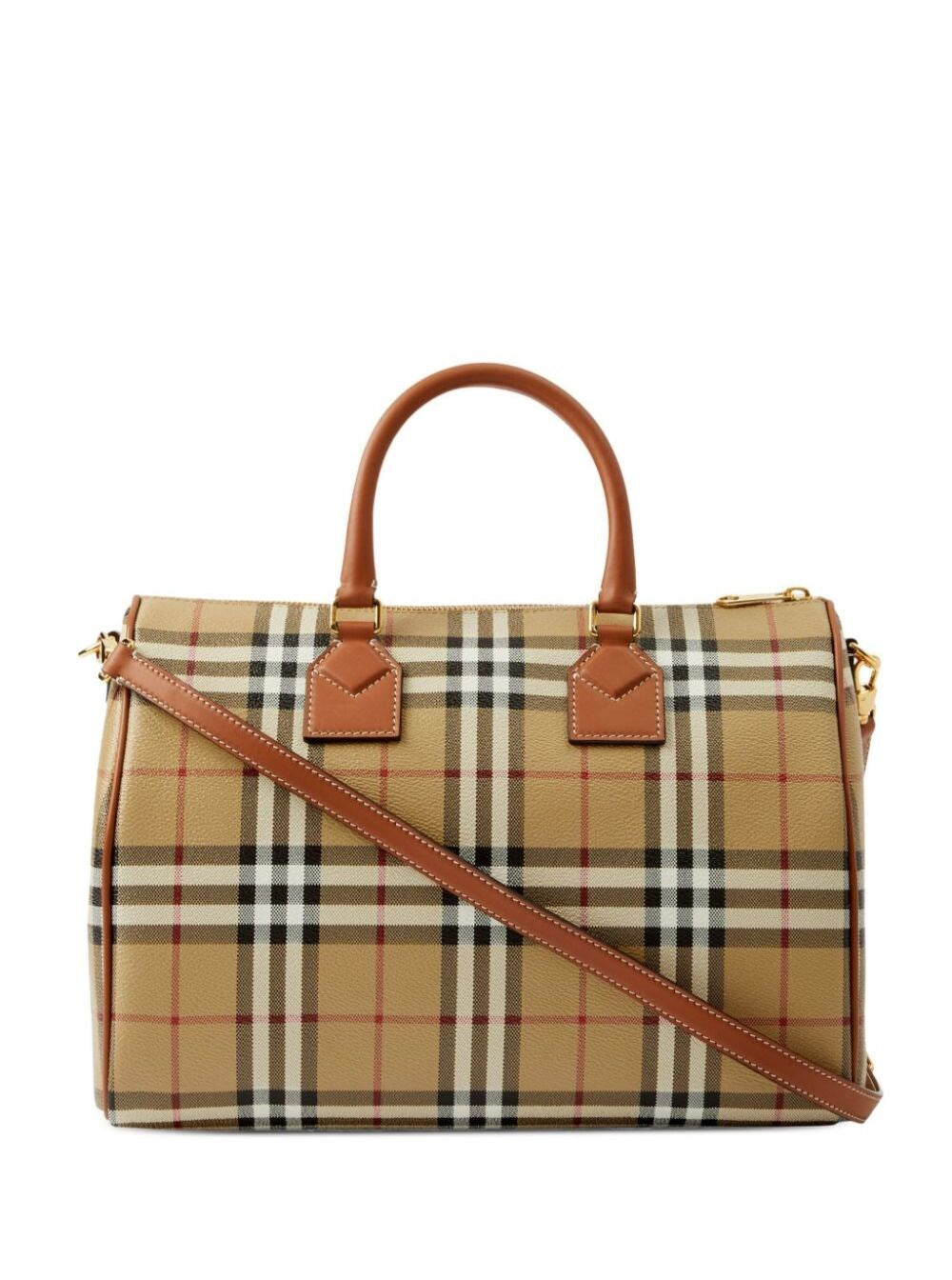 Burberry Medium Check Bowling Bag