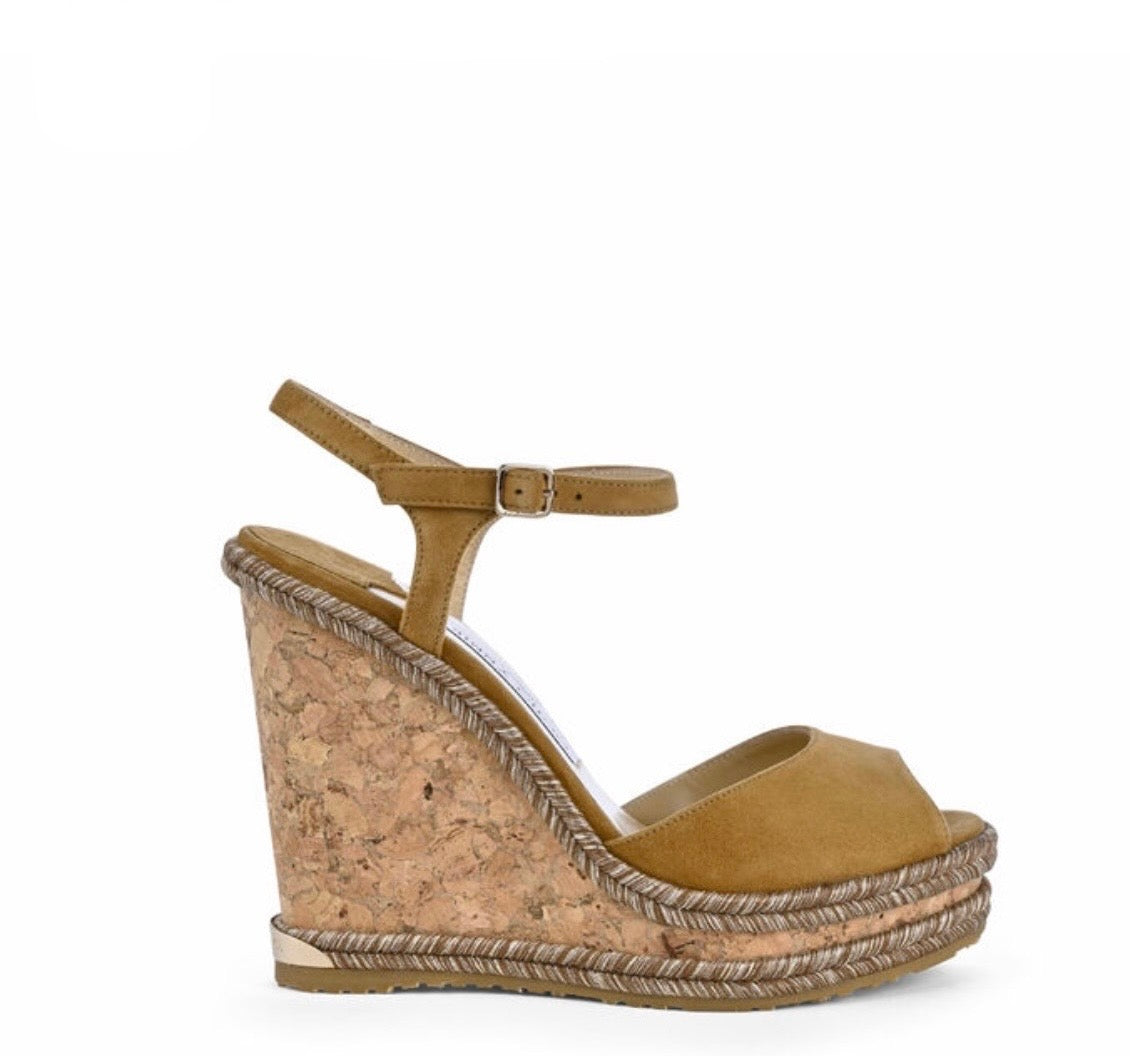 Jimmy Choo Perla Suede Wedges