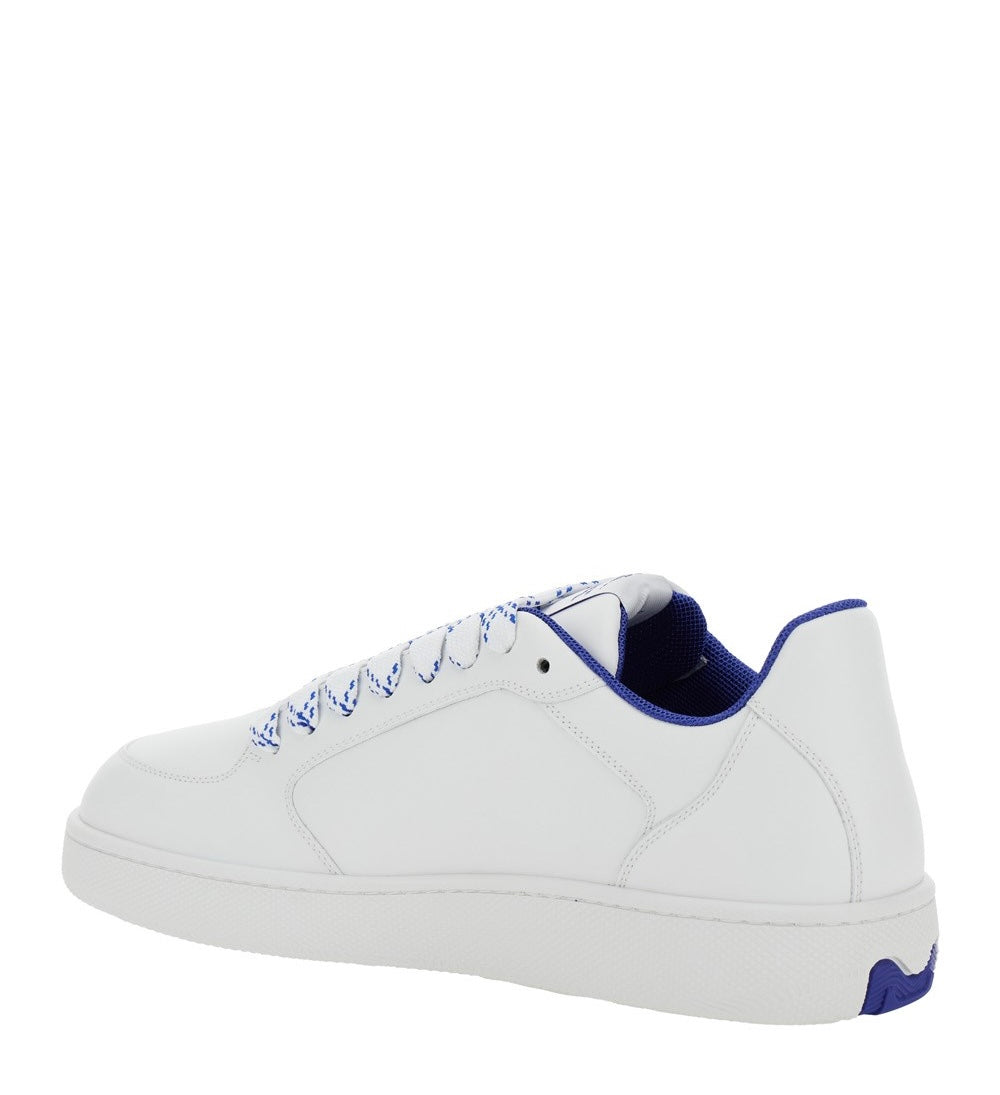 Burberry leather stock sneakers