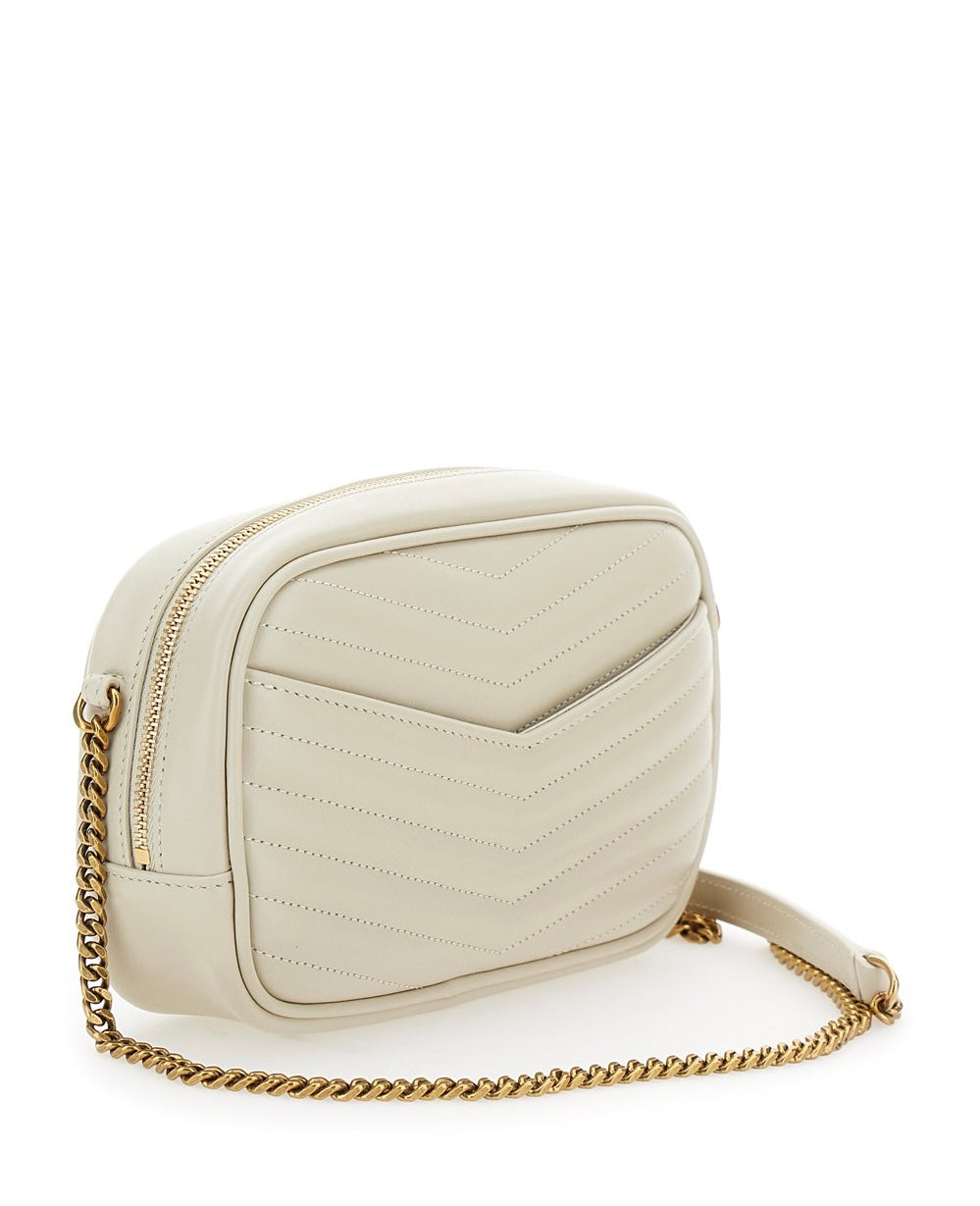 Saint Laurent mini Lou in leather crossbody bag