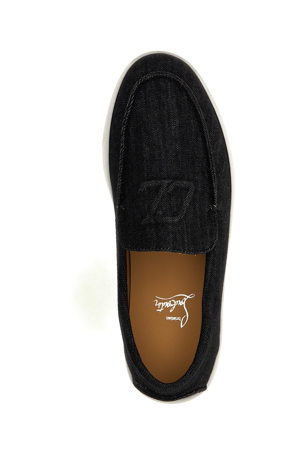 CHRISTIAN LOUBOUTIN VARSIBOAT DENIM LOAFERS