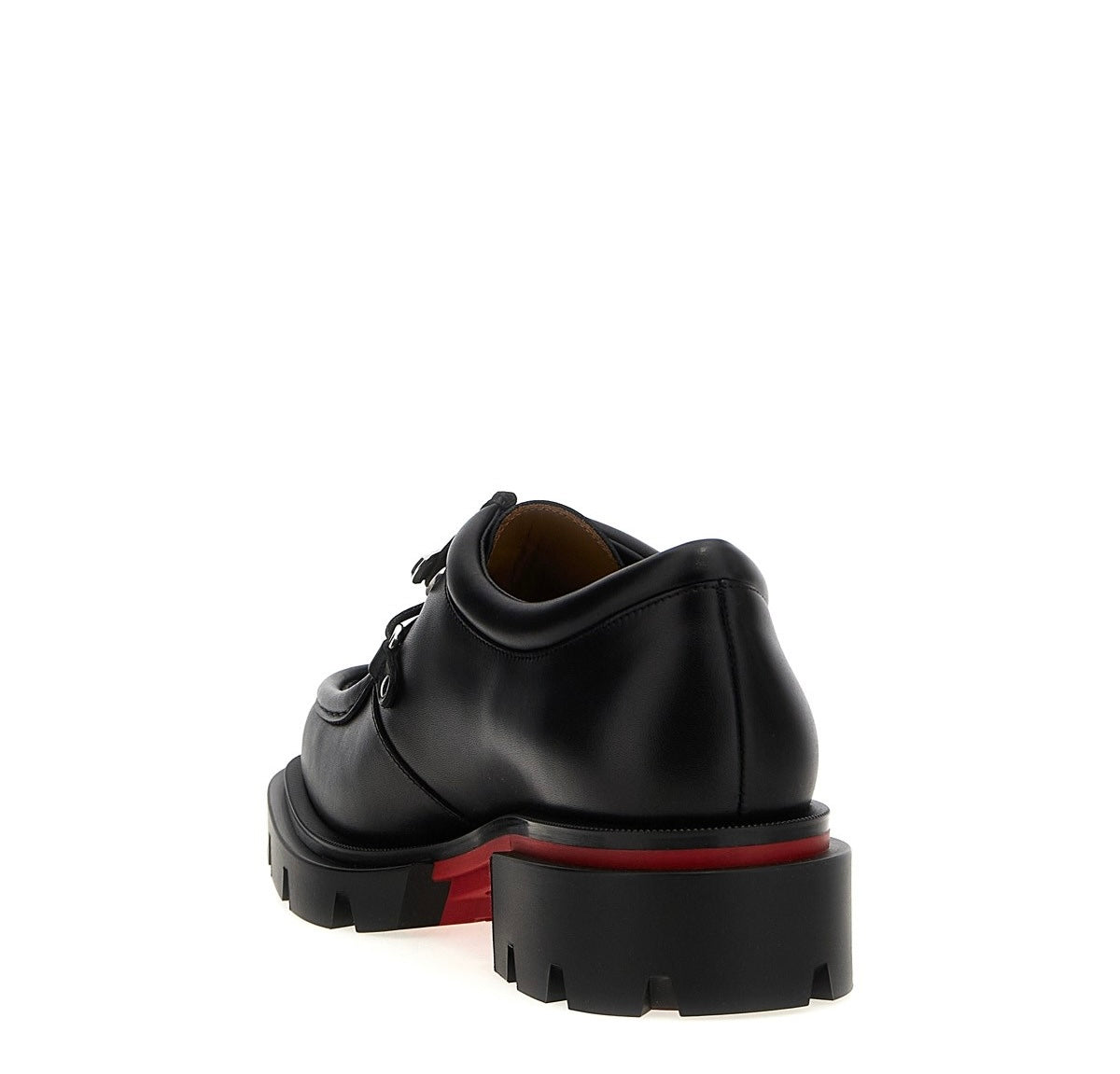 CHRISTIAN LOUBOUTIN OUR PABELITO LEATHER LACE-UP SHOES