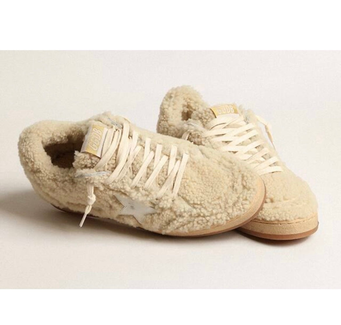 Golden Goose Ball Star Wool Sneakers