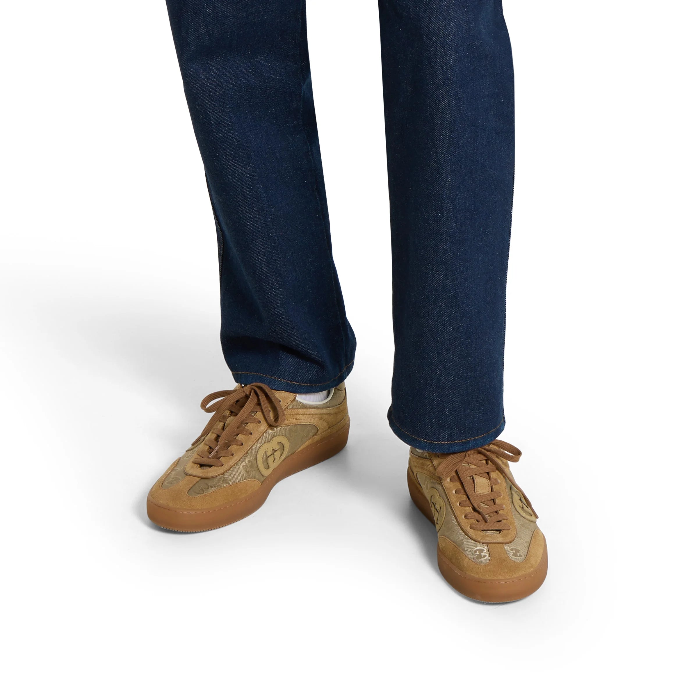 Gucci G75 Leather Sneakers