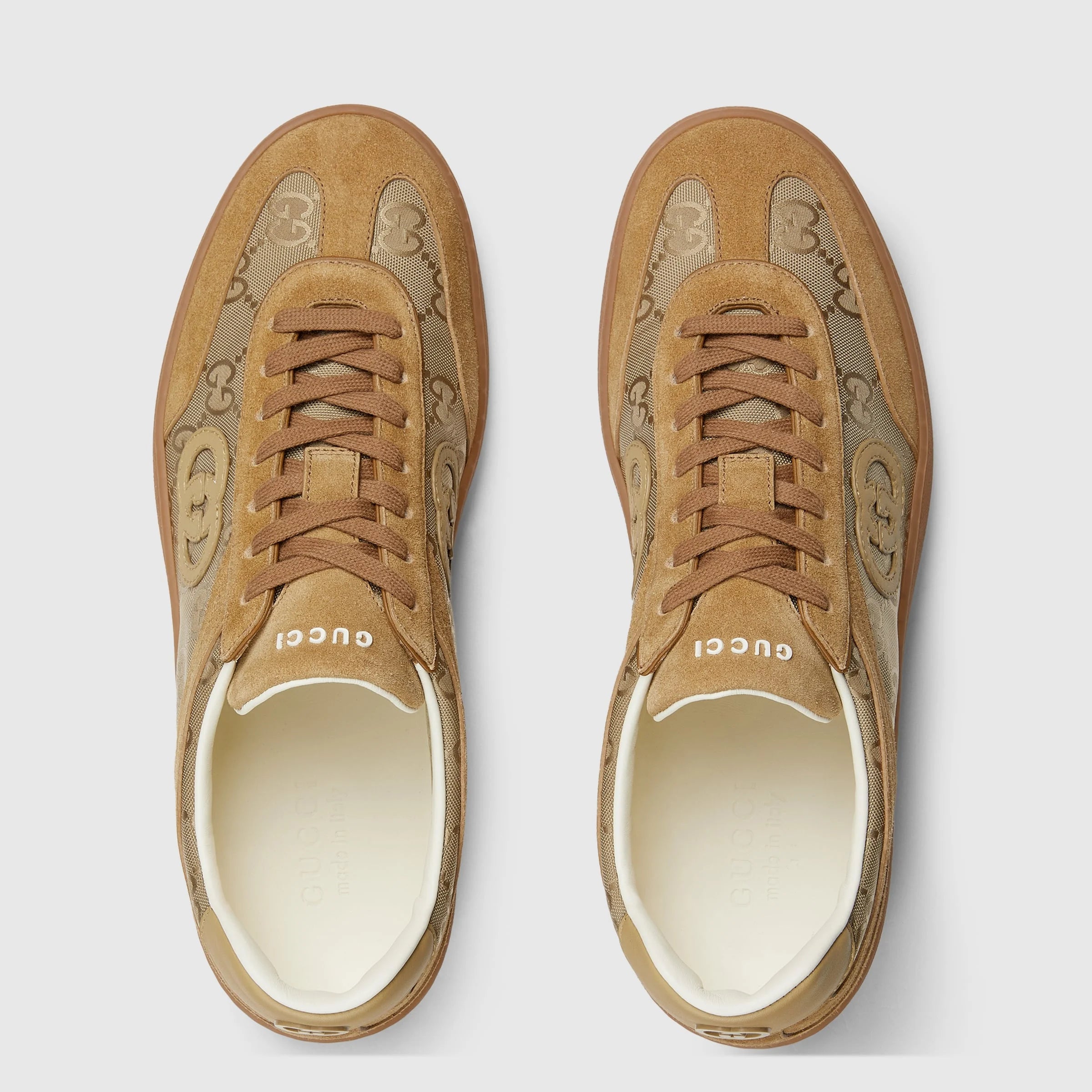 Gucci G75 Leather Sneakers