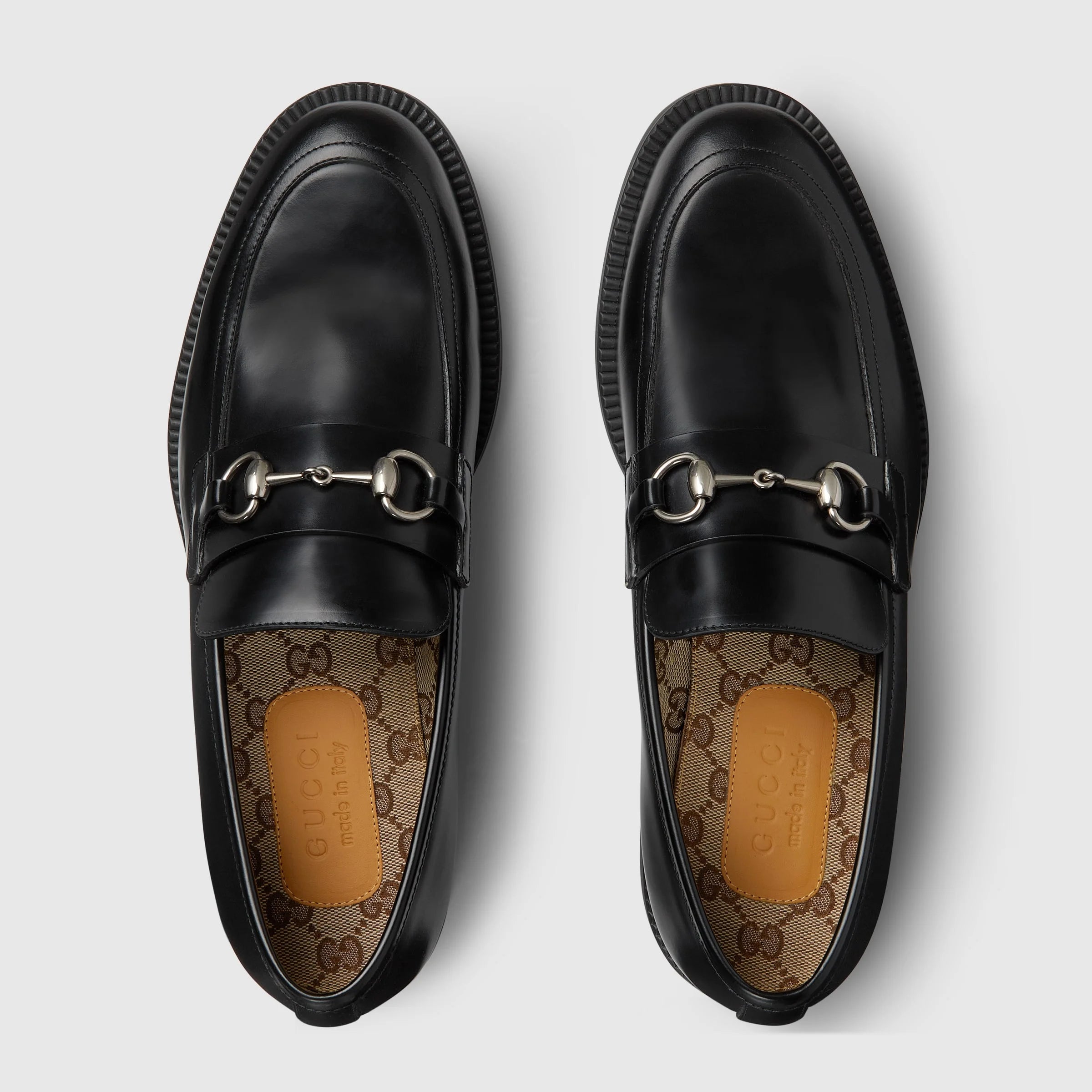Gucci Horsebit Leather Loafers