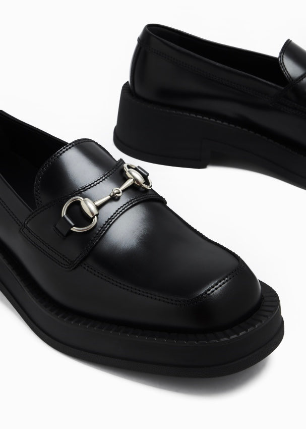 Gucci Horsebit Leather Loafers