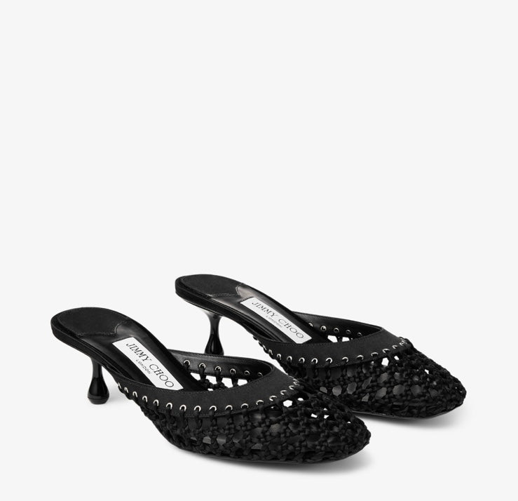 Jimmy Choo Pixle Woven Mule 50