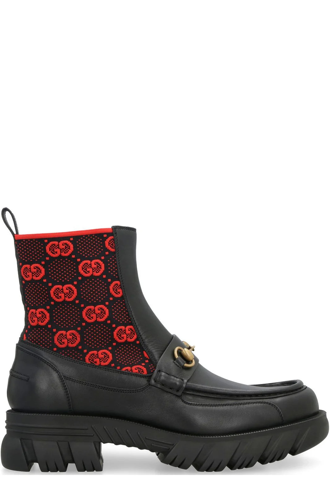 Gucci Horsebit GG Jersey Boots