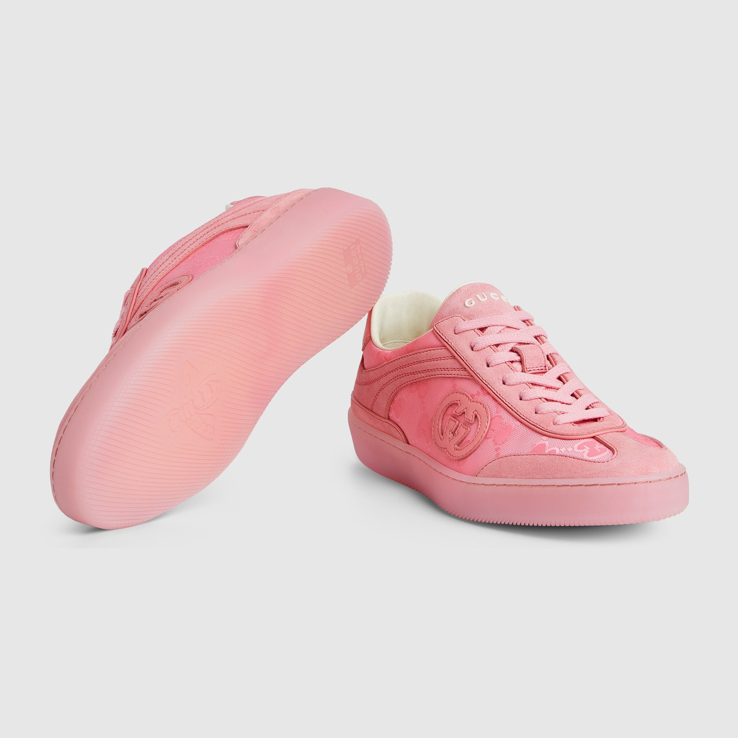 Gucci G75 Suede Sneakers