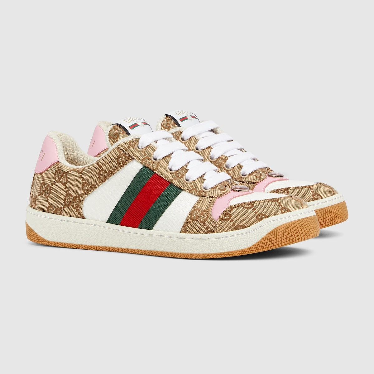 Gucci Screener Web Sneakers