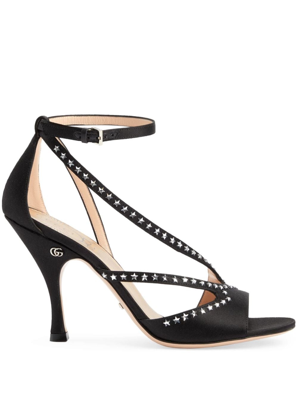 Gucci Star embellished Double G Sandals