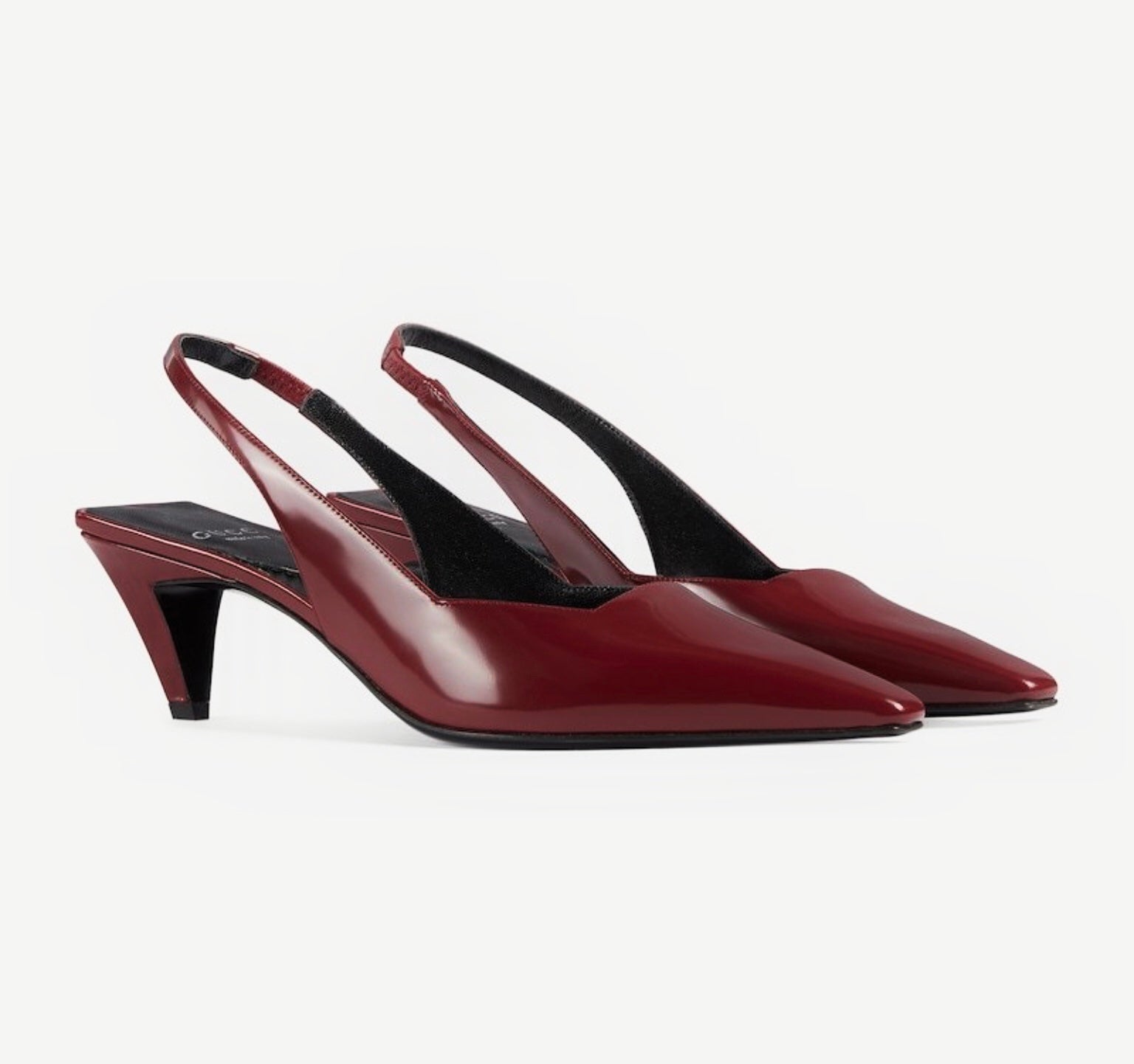 Gucci Interlocking G Slingback Pumps