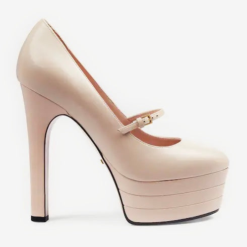 Gucci High Heel Platform Pumps