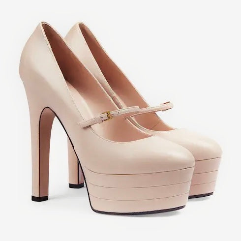 Gucci High Heel Platform Pumps