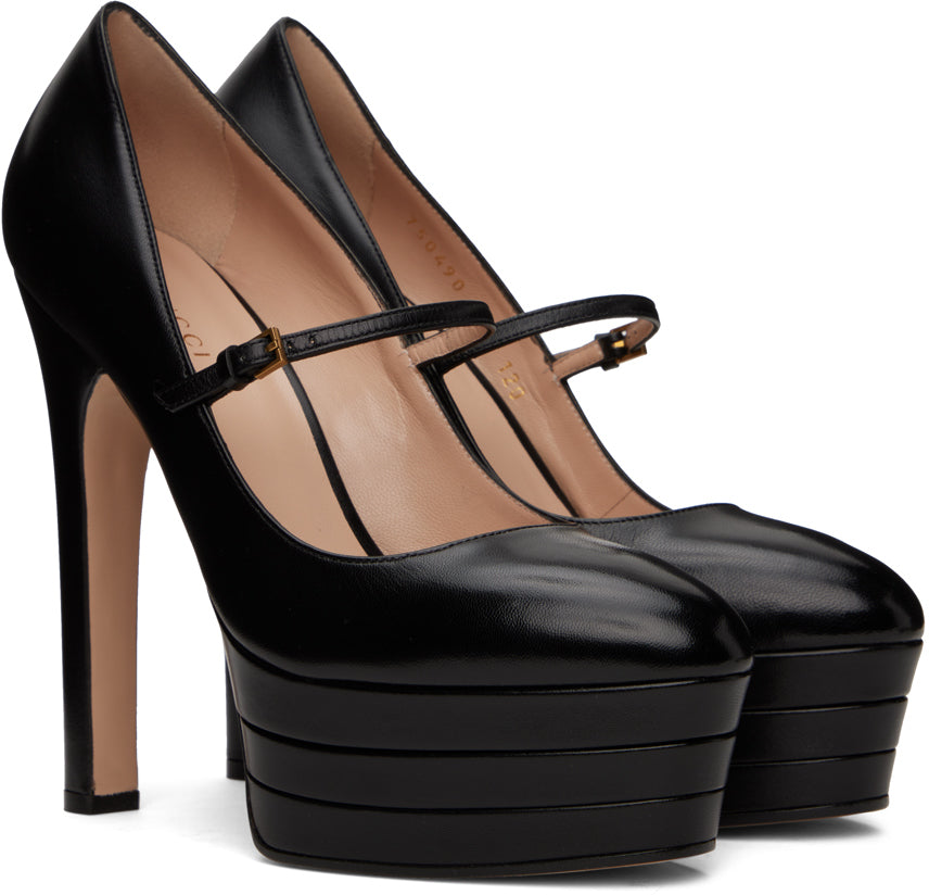 Gucci High Heel Platform Pumps