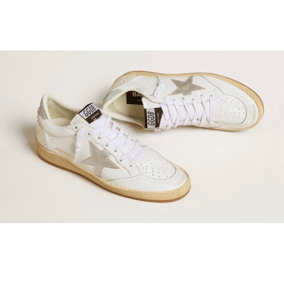 Golden Goose Ball Star Pearl Sneakers