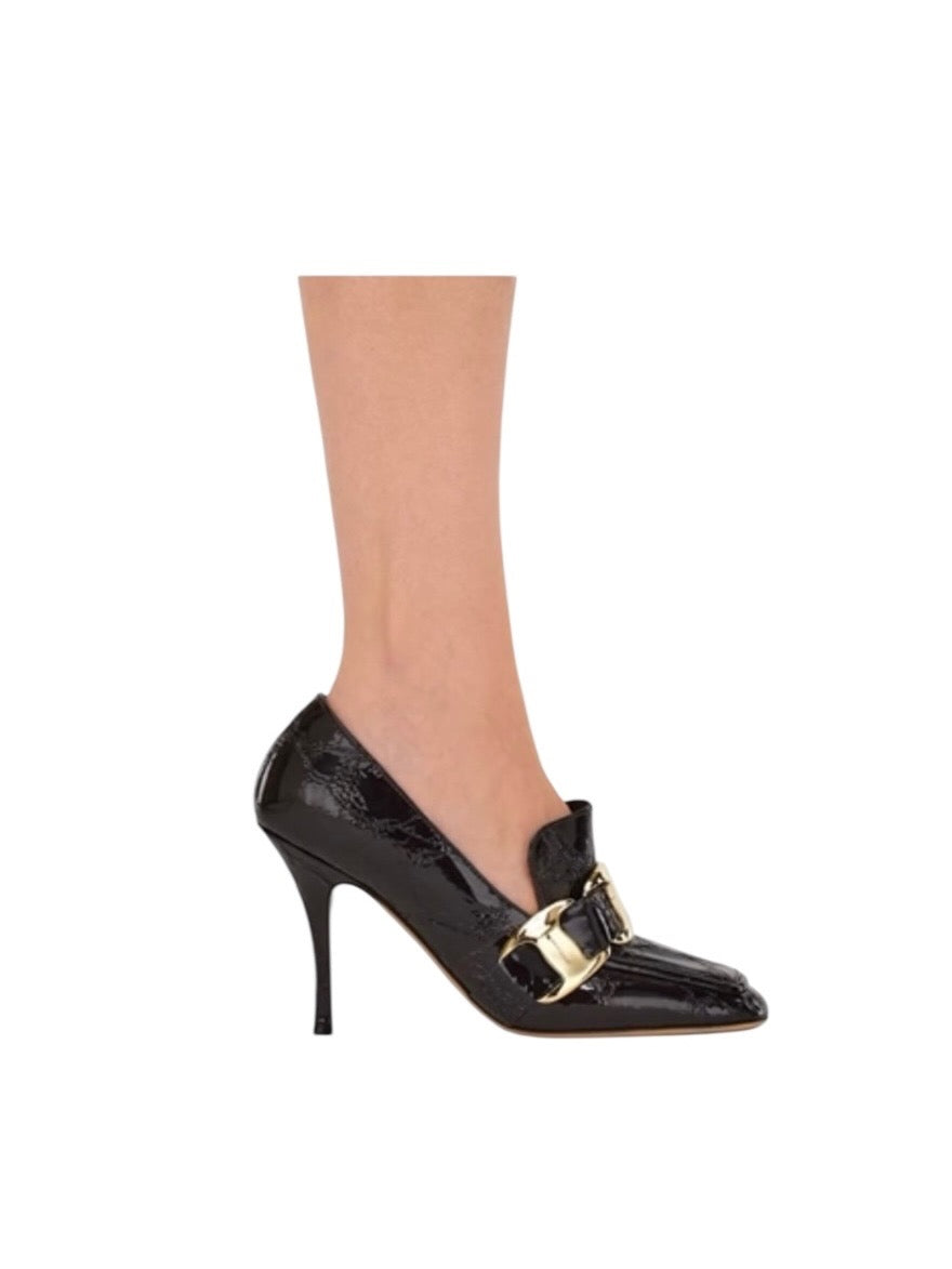 Ferragamo Maxi Vara Plate Pump